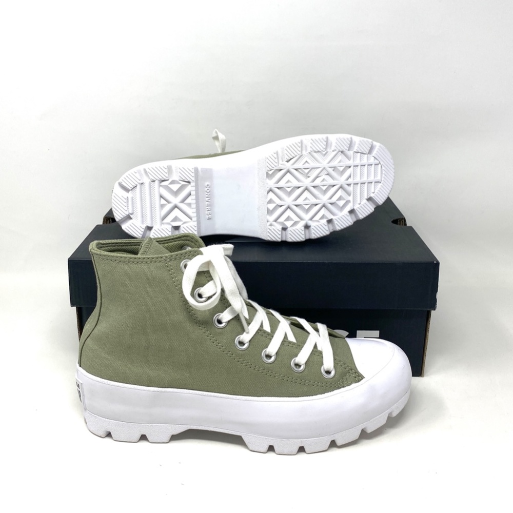Converse Chuck Taylor Lugged High Top Light Field Sirplus Platform Women 571114C - Picture 4 of 10